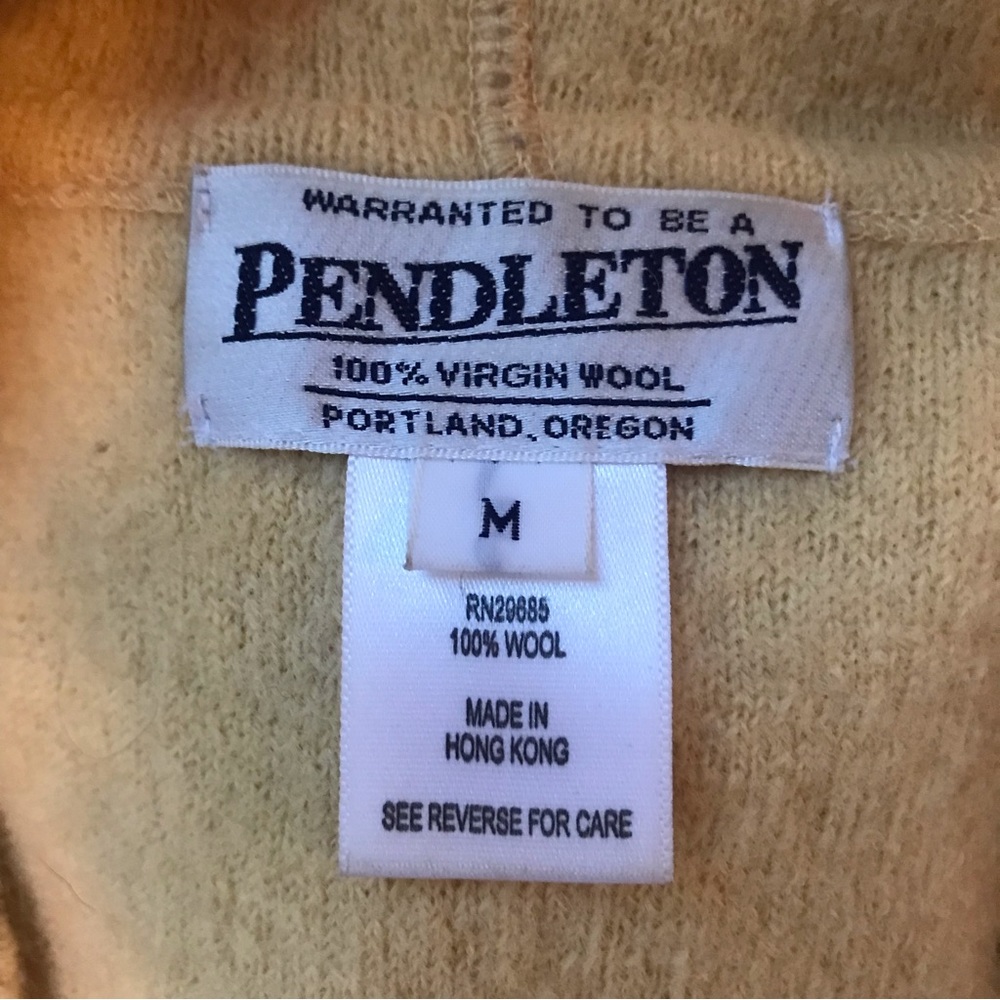 Yellow Pendleton Shirt Jacket - image 4